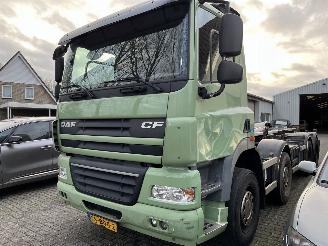 škoda osobní automobily DAF CF 85 85-410  8x2 Dubbellucht Sleepas met 30 Tons VDL Containerafzetsysteem 2013/11