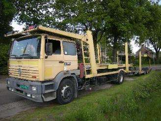 Schade vrachtwagen Renault G 300 mana er cartransporter incl trail 1996/9