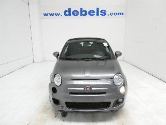 disassembly commercial vehicles Fiat 500C 1.2 500 C S 2015/6